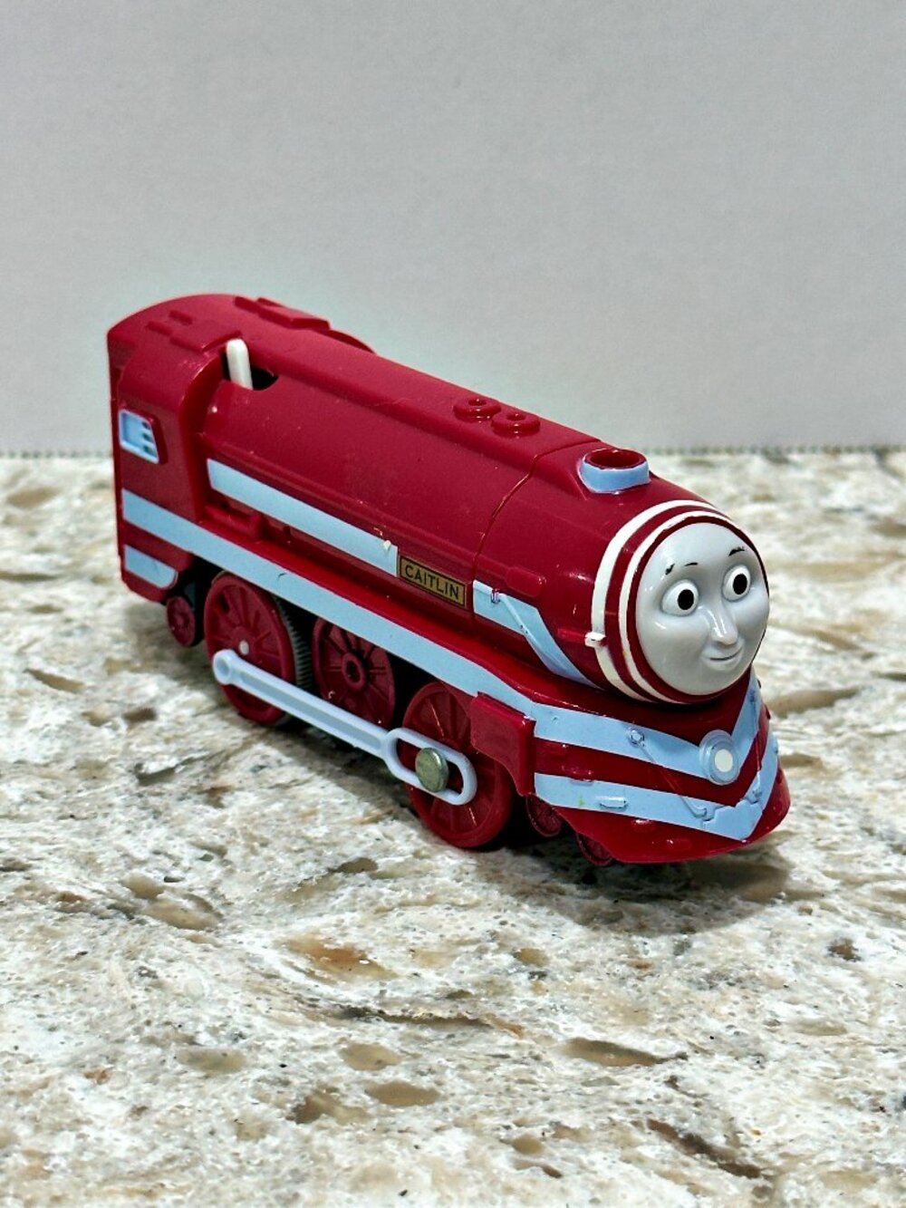 Thomas & Friends TrackMaster Motorized Caitlin Train Engine 2012 Mattel WORKS!